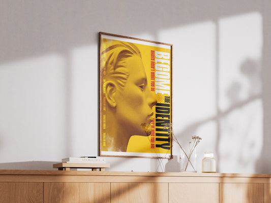 Become The Identity Poster - Habits aren't what you do they're who you are βοΈ