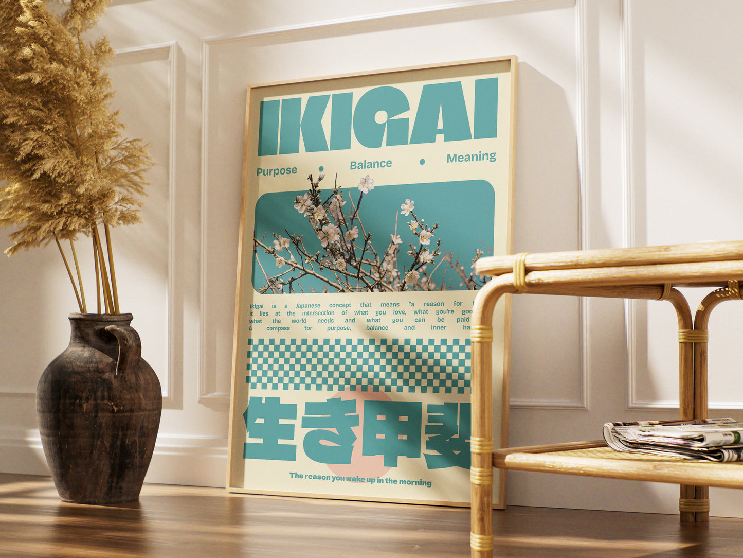 Ikigai Poster – A Reason For Being 🌿